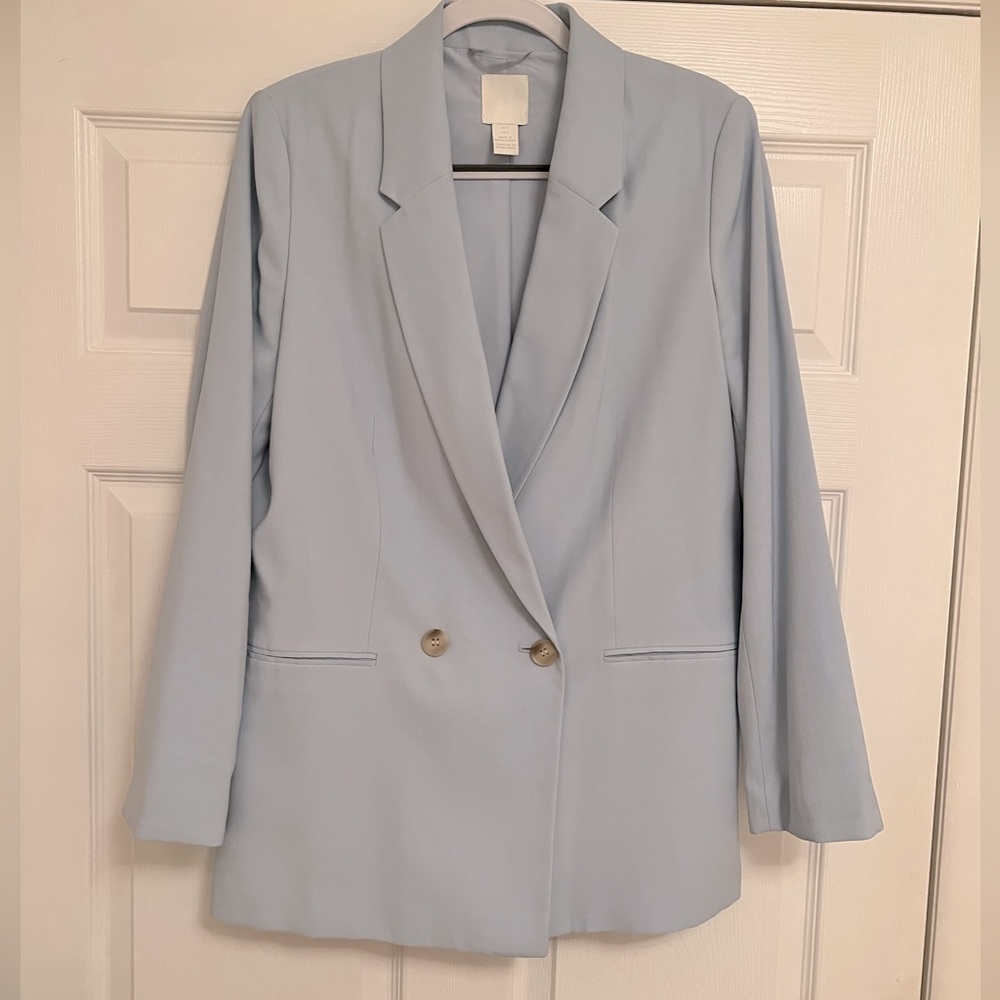 Light blue H&M Blazer small